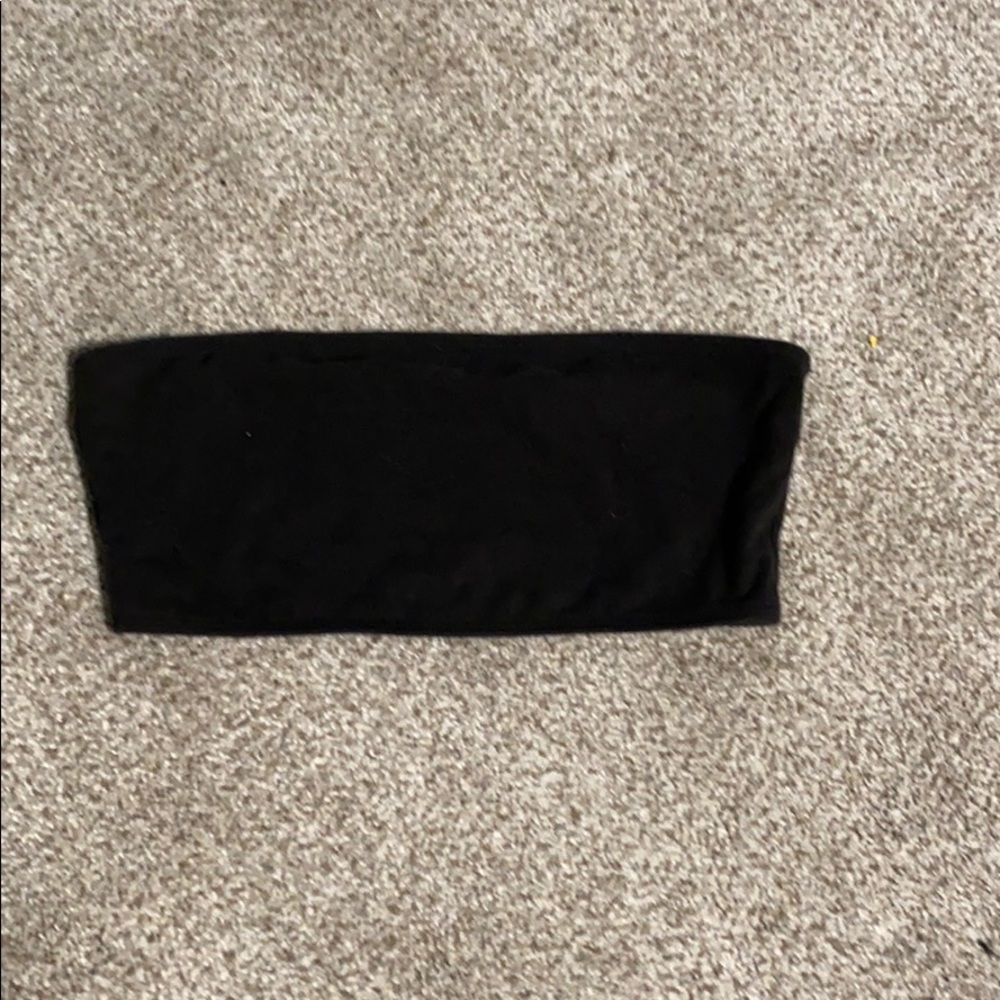 Hollister Black Bandeau Bralette
